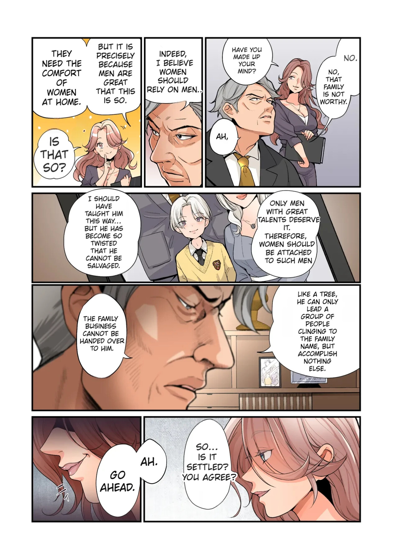 Hentai Manga Comic-The Delinquent Son's TS Re-Education Plan!-Read-5